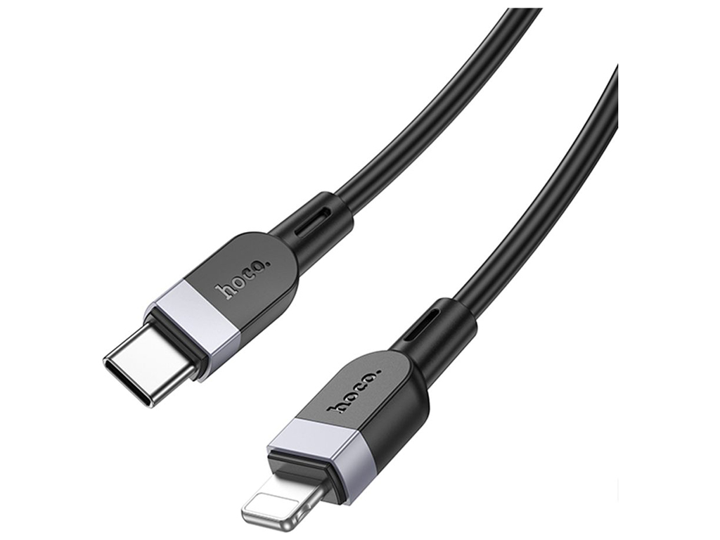 Кабель USB Hoco X109 Silicone Type-C to Lightning PD27W 2m Цвет Черный