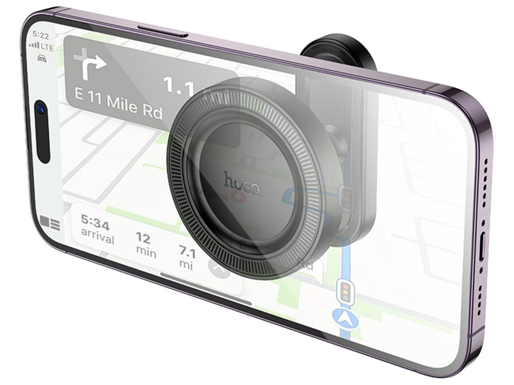 Автодержатель Hoco H58 Magnetic Ring Цвет Черный