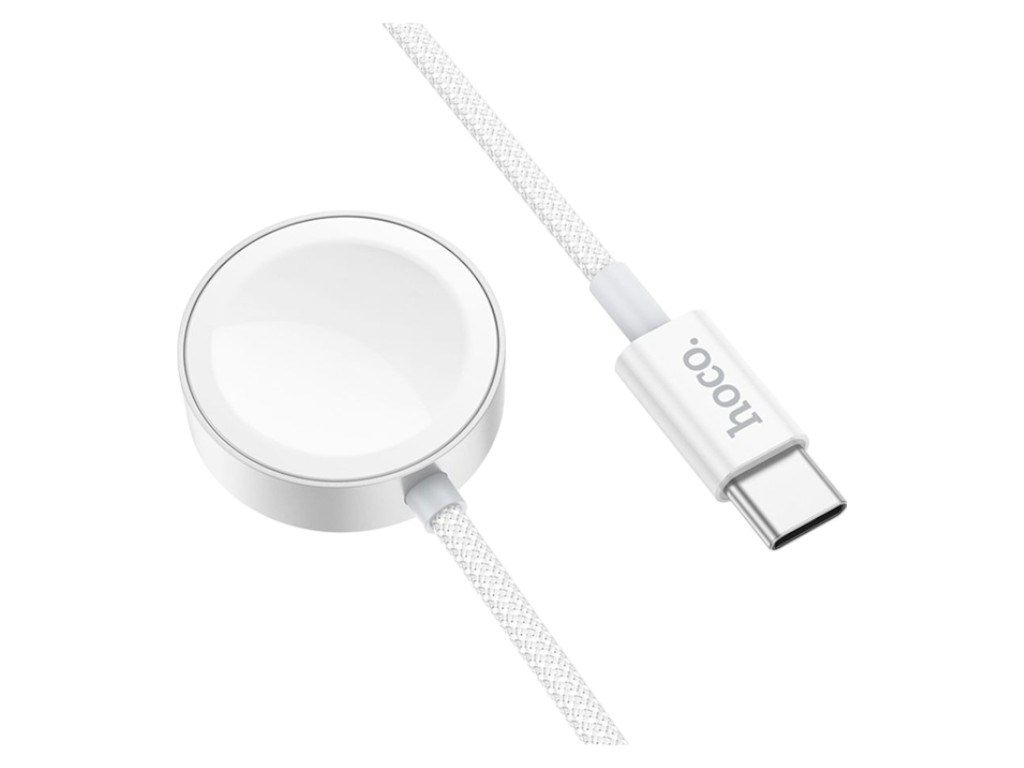 Беспроводное зарядное устройство Hoco CW59 для iWatch/SAMSUNG, белый