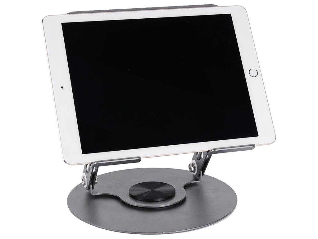 Підставка для ноутбука Hoco DH21 Leader, складана, 360 °, 7-14 дюйма, пластик, 60×30мм, колір сірий