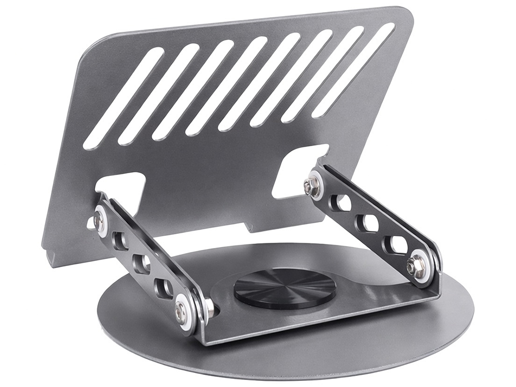 Підставка для ноутбука Hoco DH21 Leader, складана, 360 °, 7-14 дюйма, пластик, 60×30мм, колір сірий