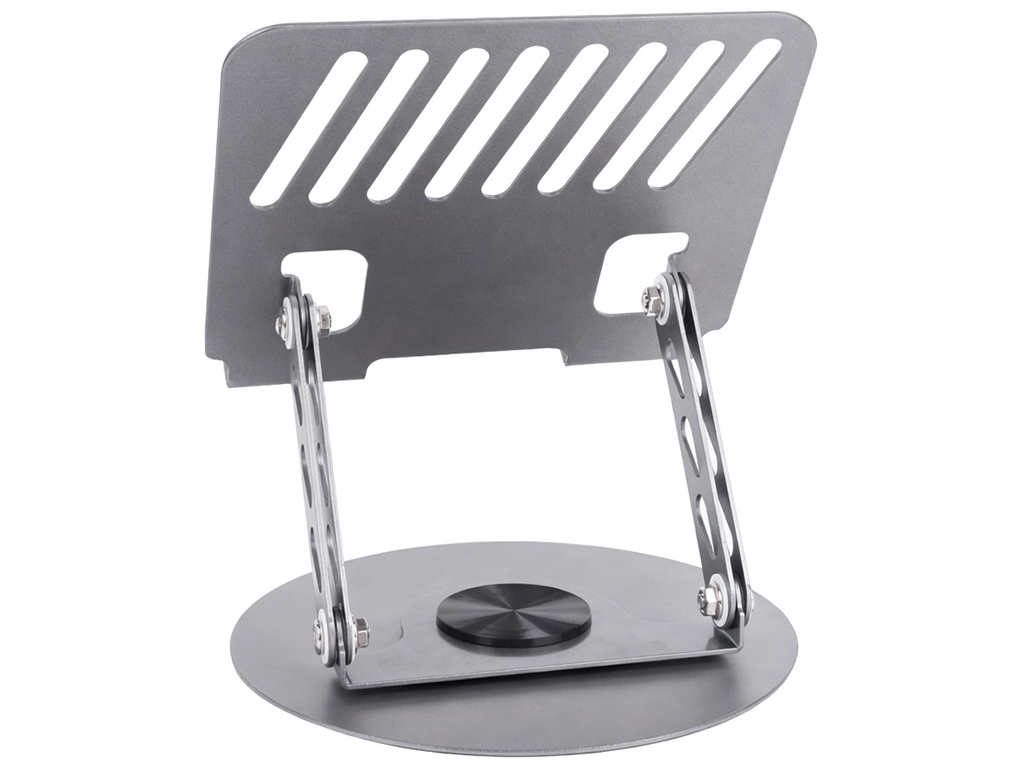 Підставка для ноутбука Hoco DH21 Leader, складана, 360 °, 7-14 дюйма, пластик, 60×30мм, колір сірий