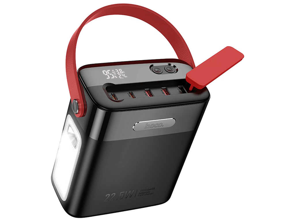 Универсальная мобильная батарея Power Bank Hoco J143 Title 22.5W+PD20W 80000mAh, цвет черный