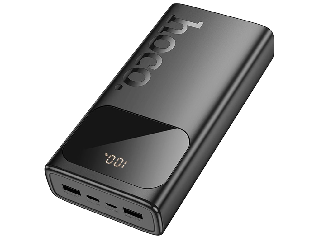 Універсальна мобільна батарея Power Bank Hoco J144A Hymn 30000mAh, колір чорний