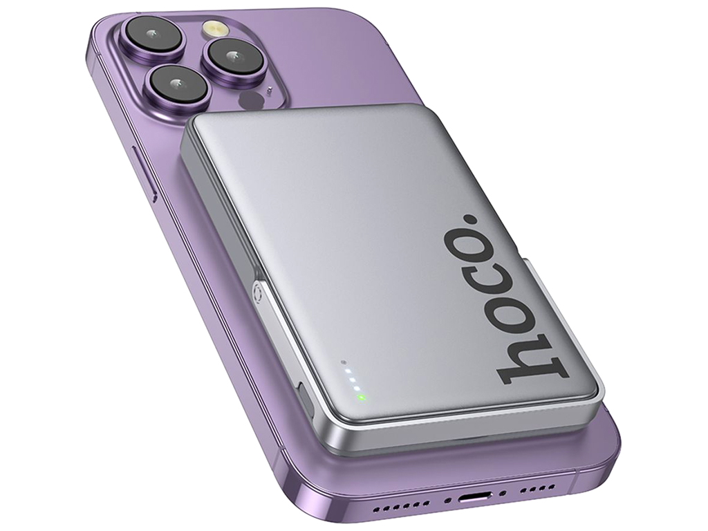 Универсальная мобильная батарея Power Bank Hoco Q36 Sunlight PD20W, 5000mAh, цвет серый