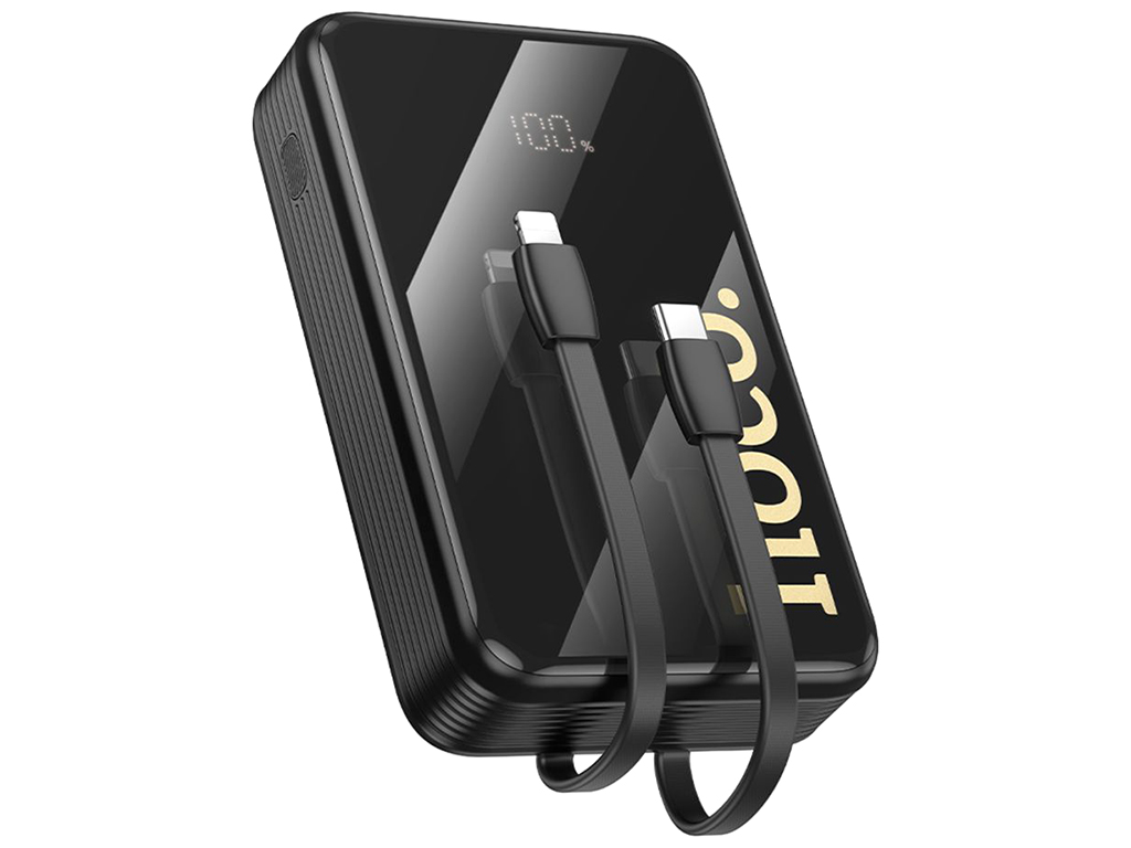 Универсальная мобильная батарея Power Bank Hoco Q37A Graceful 22.5W+PD20W, 20000mAh, цвет черный