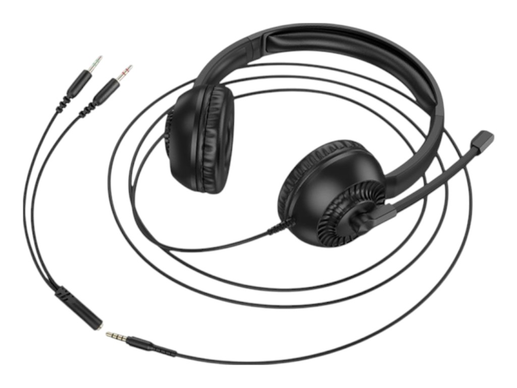 Игровые наушники Hoco W112 Pure, черный
