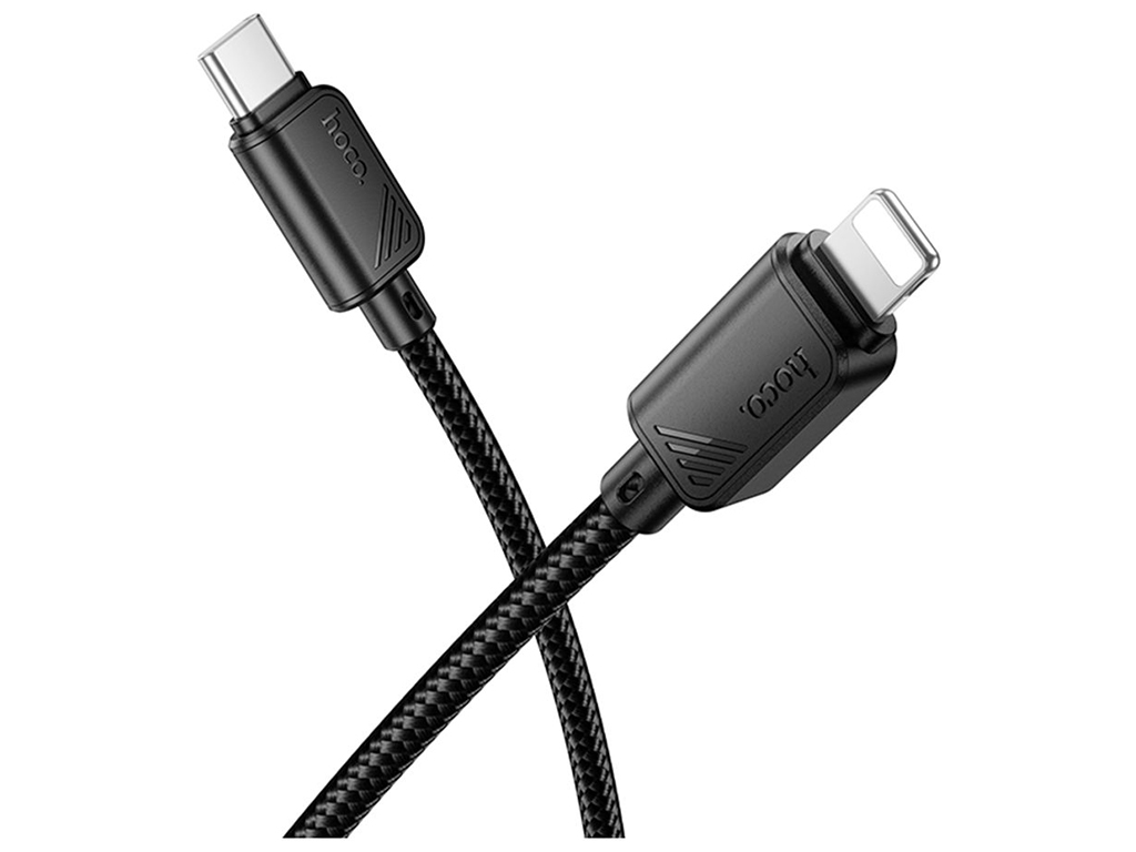 Кабель USB Hoco X113 Type-C to Lightning PD27W Цвет Черный