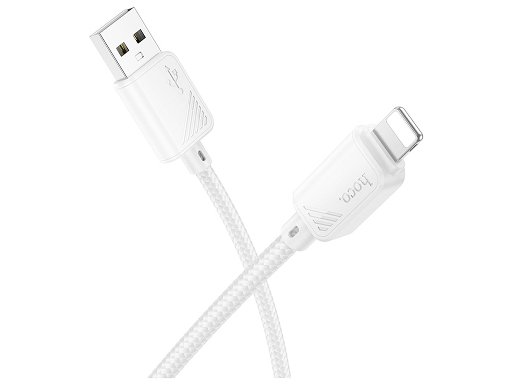 Кабель USB Hoco X113 Lightning 2.4A Цвет Белый