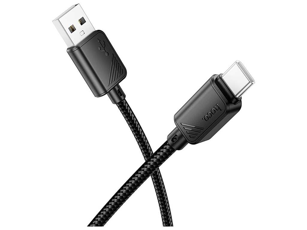Кабель USB Hoco X113 Type-C 3A Колір Чорний