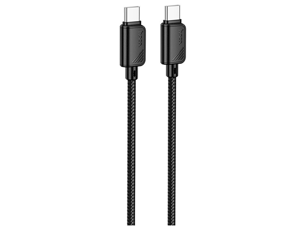 Кабель USB Hoco X113 Type-C to Type-C 60W Колір Чорний