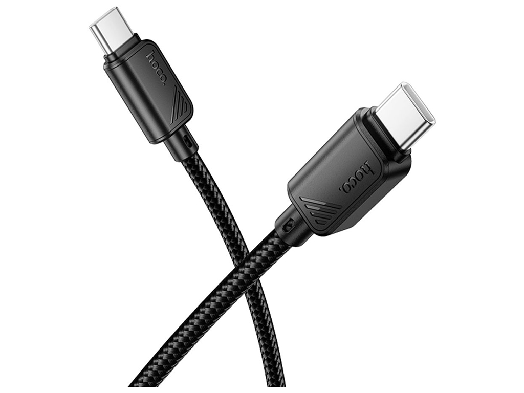 Кабель USB Hoco X113 Type-C to Type-C 60W Колір Чорний