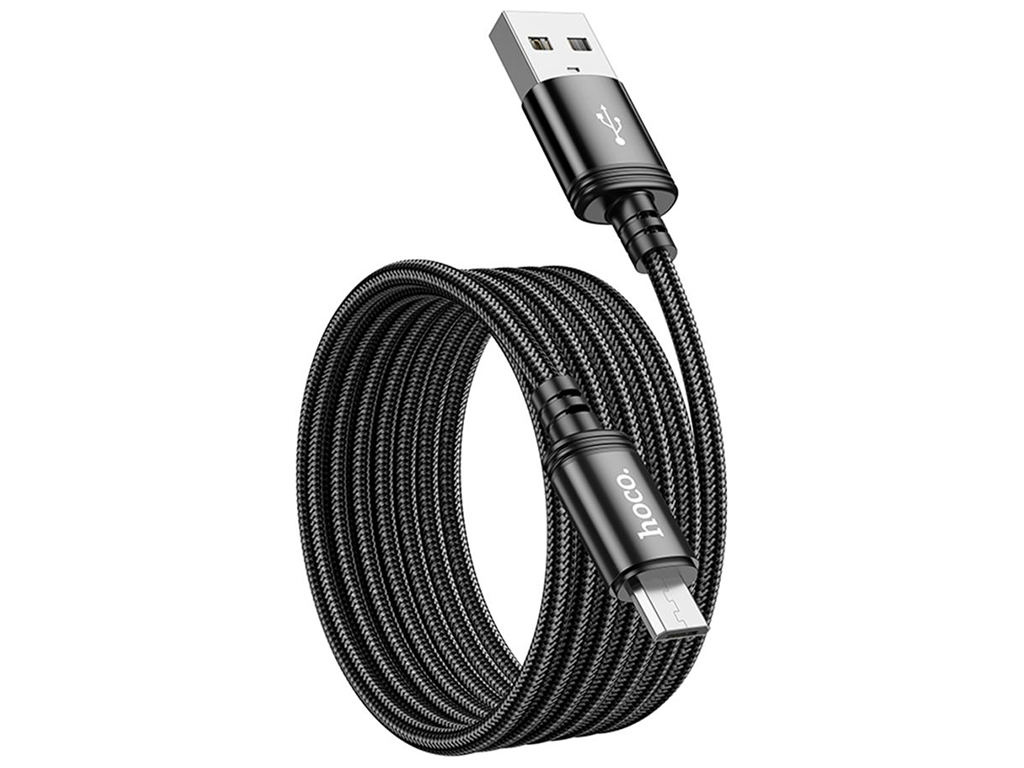 Кабель USB Hoco X89 Micro 2.4A 2m Цвет Черный