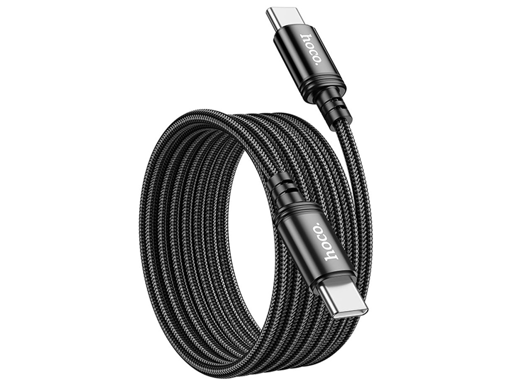 Кабель USB Hoco X89 Type-C to Type-C 60W 2m Цвет Черный
