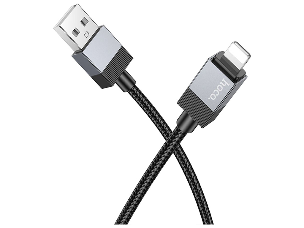Кабель USB Hoco X110 Lightning 2.4A Цвет Черный