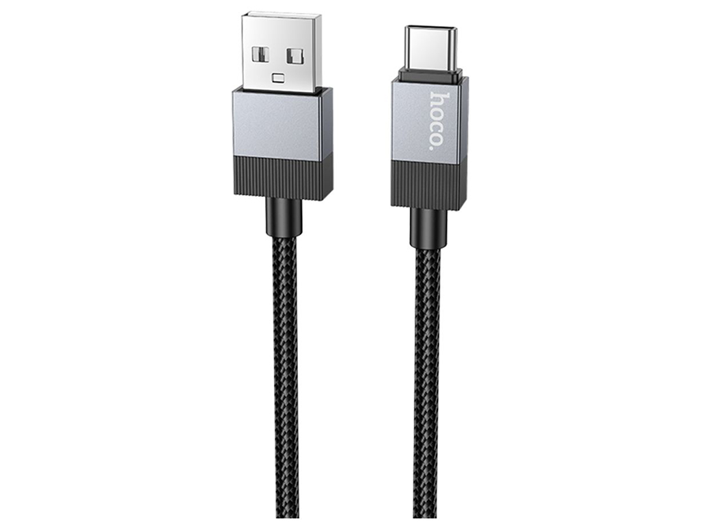 Кабель USB Hoco X110 Type-C 3A Колір Чорний