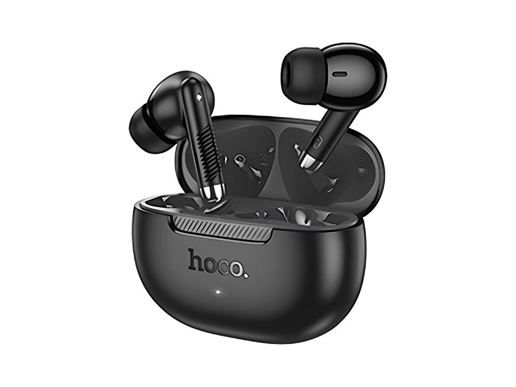 Блютуз стерео гарнитура Hoco EQ24, bluetooth 5.4, сенсорное управление, 320mAh, type‑c, цвет черный
