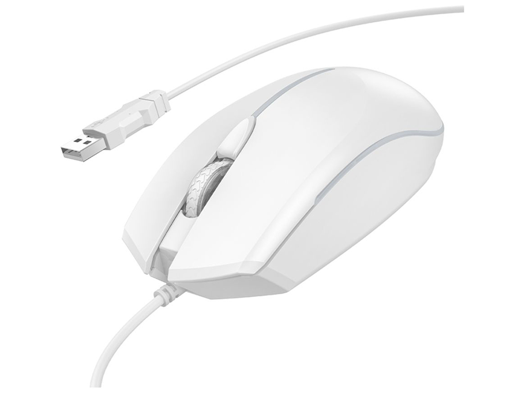 USB Миша Iгрова Hoco GM37 Wonderful gaming luminous Колір Білий