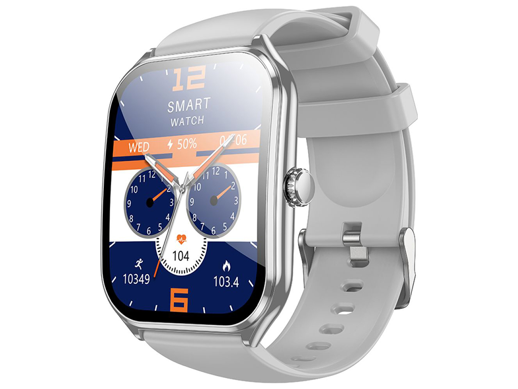 Смарт Часы Hoco Y28 Smart sports watch Цвет Серебристый