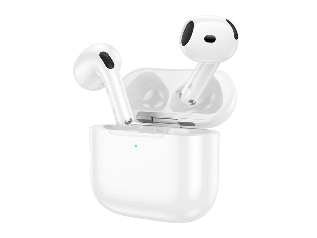 Bluetooth стерео гарнітура Hoco EW85 ANC, білий