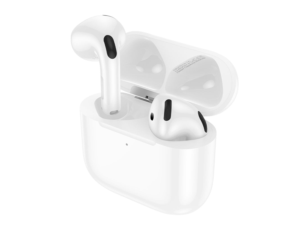 Bluetooth стерео гарнітура Hoco EW85 ANC, білий