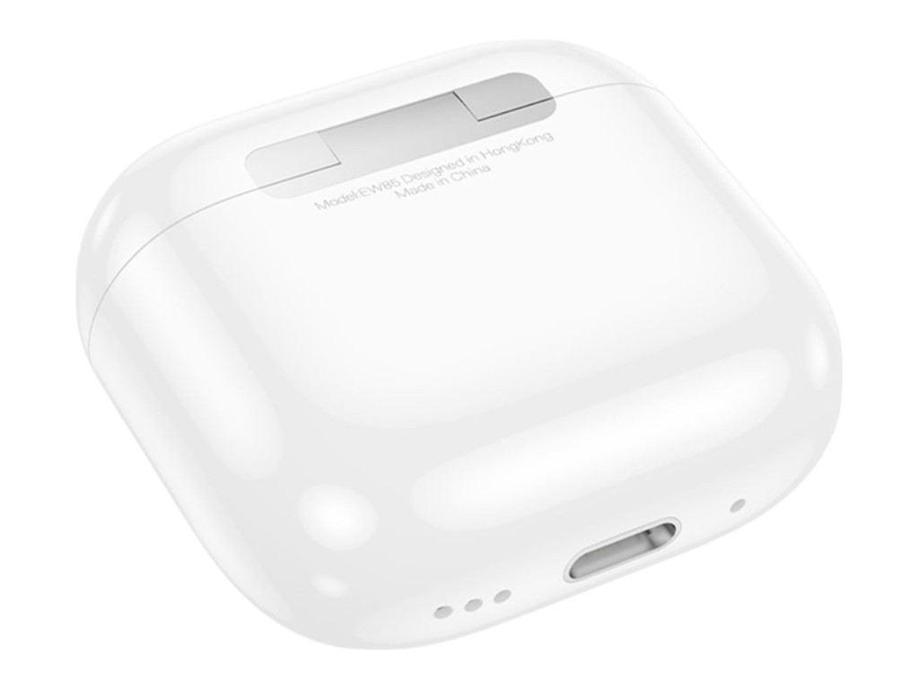 Bluetooth стерео гарнітура Hoco EW85 ANC, білий