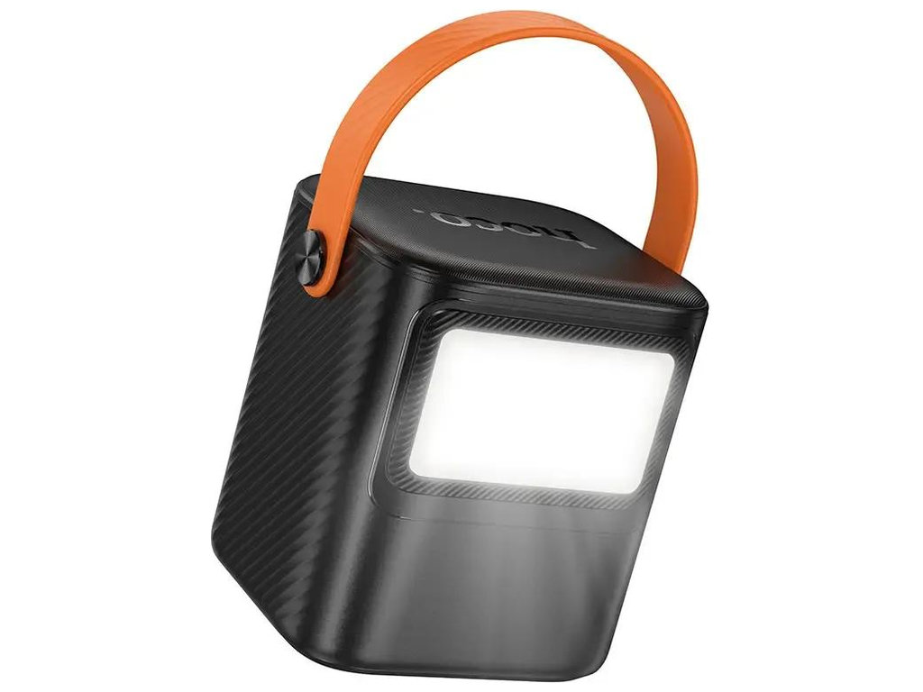 Power Bank Hoco J152 Pro Tough, PD65W, 80000mAh, ліхтар, провідна зарядка, ABS+PC, колір чорний