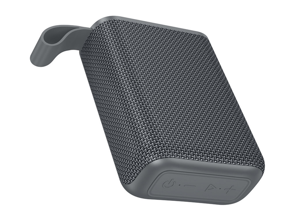 Колонка Hoco HC34, 5Вт, Bluetooth 5.4, 1200mAh, Type-C, пластик, 83×110×39мм, цвет серый