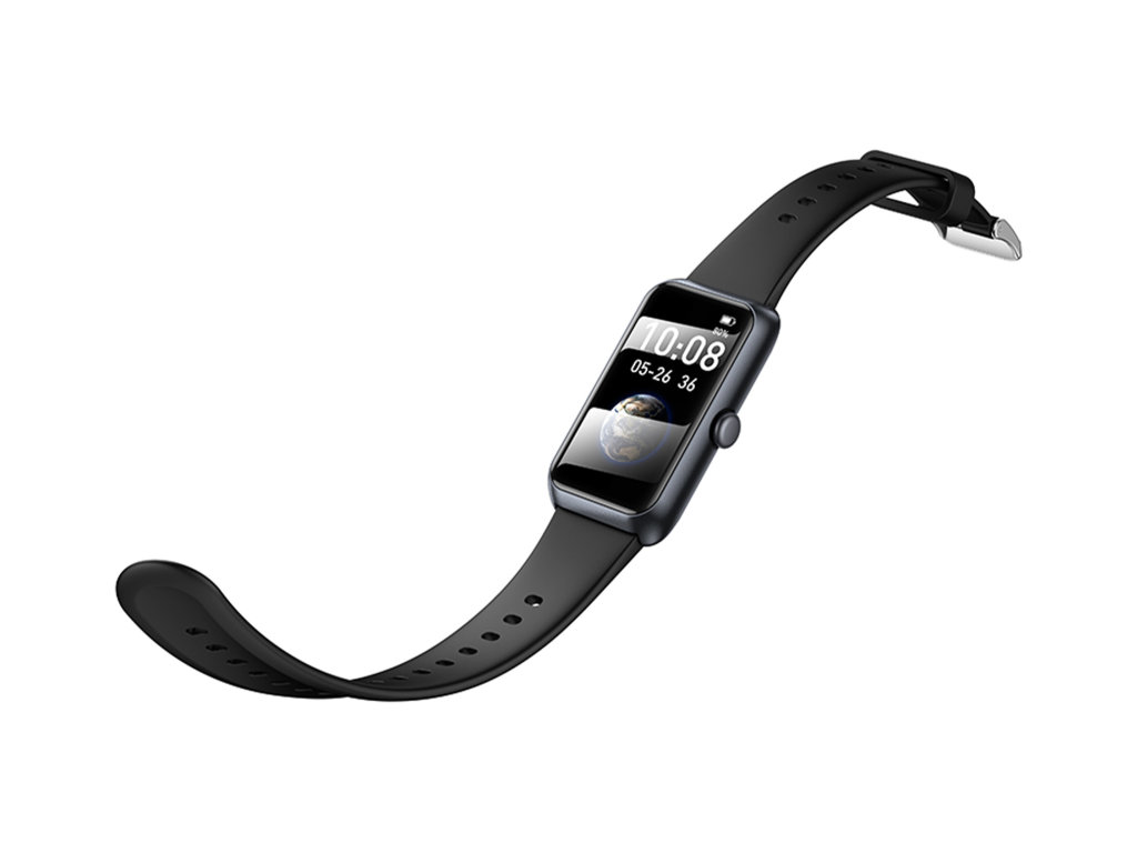 Смарт-часы Hoco Y34, Bluetooth 5.3, 180мАч, TFT дисплей, пластик, силикон, 220×70×22мм, цвет черный