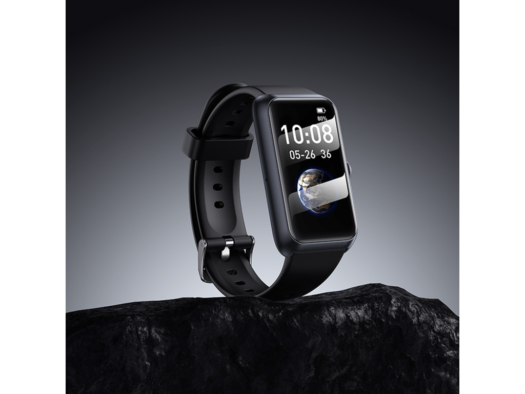 Смарт-часы Hoco Y34, Bluetooth 5.3, 180мАч, TFT дисплей, пластик, силикон, 220×70×22мм, цвет черный