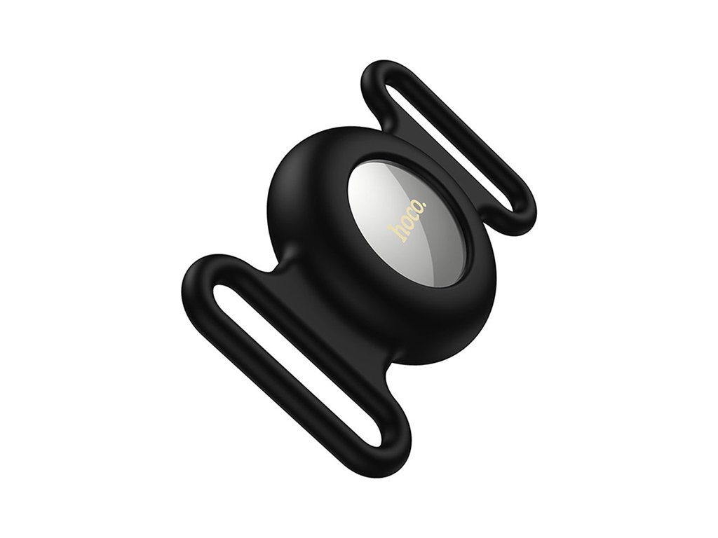 Брелок для животных Hoco E91C, Bluetooth, 210мАч, пластик, силикон, 98×98×20мм, цвет белый