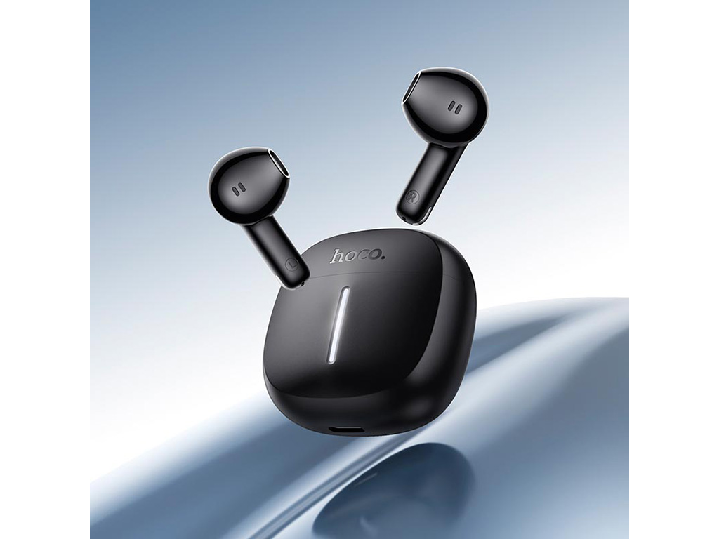 Беспроводные наушники Hoco EQ33 Bluetooth 5.4 TWS, сенсор, кейс 300mAh, Type-C, черные