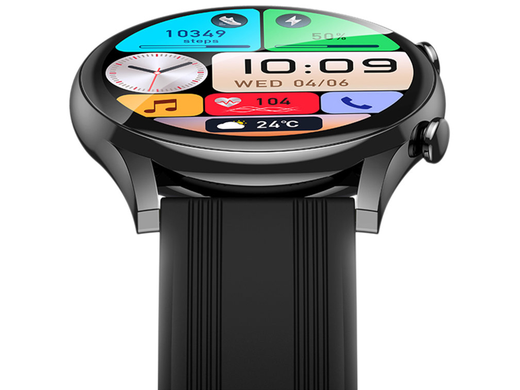 Смарт-годинник Hoco Y38, Bluetooth 5.3, AMOLED дисплей 1,43 дюйми, 300мАч, цинковий сплав, 100×65мм