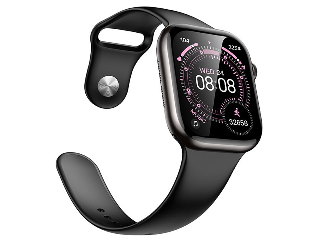 Смарт-годинник Hoco Y42 Milan Loop, Bluetooth 5.3, TFT дисплей 2,01", 200мАч, 220×95×30мм, чорний