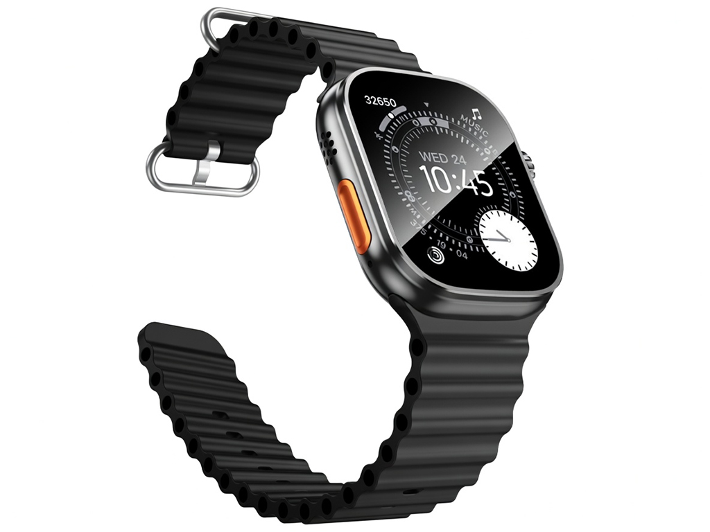Смарт-годинник Hoco Y42 Ultra, Bluetooth 5.3, TFT дисплей, 260мАч, пластик, метал, 220×95×30мм