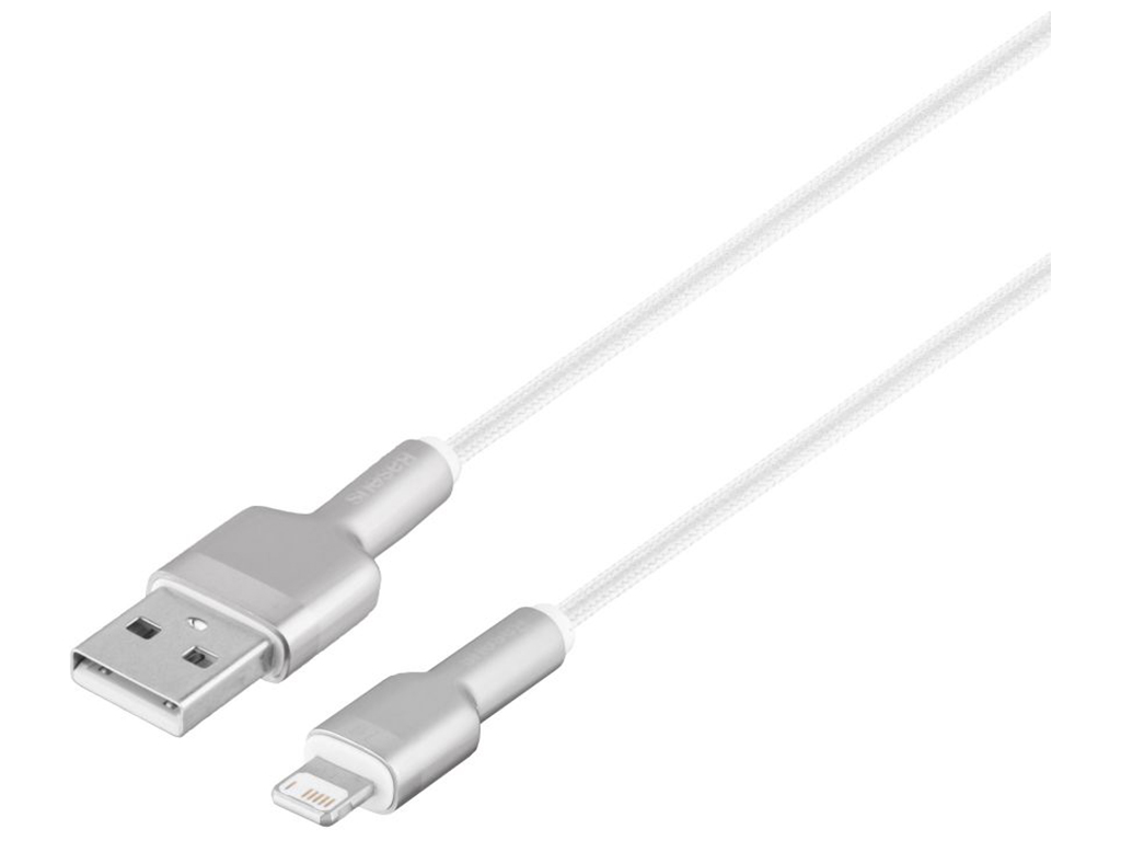 Кабель USB Baseus USB to Lightning 2.4A CALJK-A, Белый