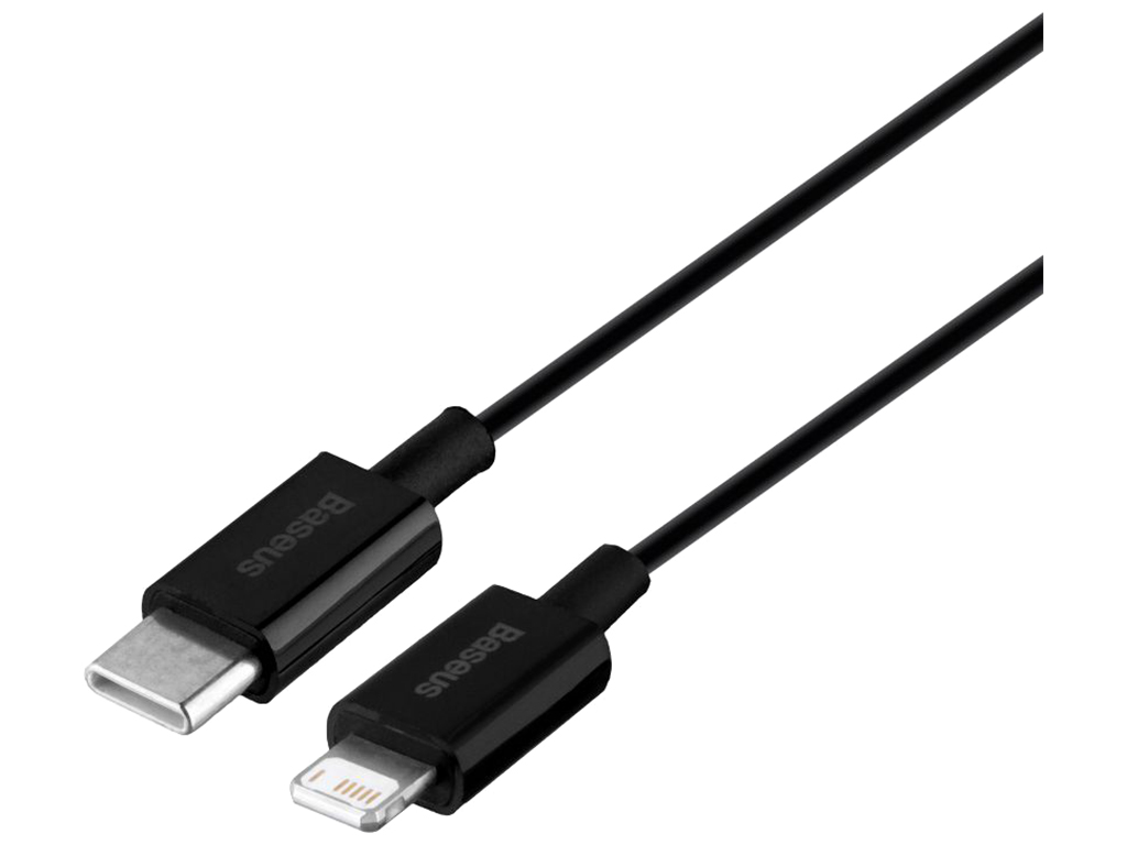 Кабель USB Baseus CATLYS-A Type-C to Lightning PD 20W Цвет Чёрный, 01