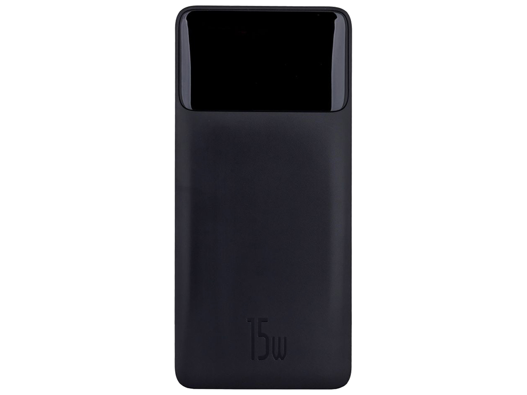 Power Bank Baseus PPDML-I Bipow 15W 10000 mAh, Чорний, 01