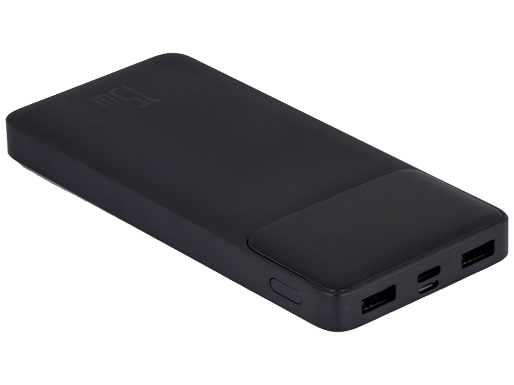 Power Bank Baseus PPDML-I Bipow 15W 10000 mAh, Чорний, 01