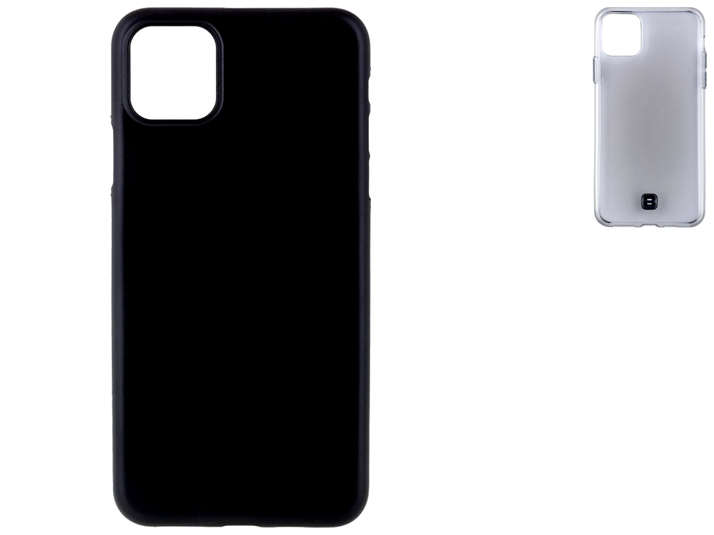 Чехол Baseus для iPhone 11 Pro Max WIAPIPH65S Цвет Transparent black, QA01