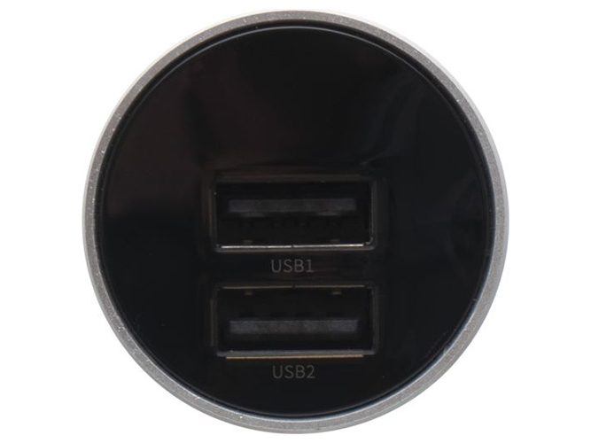Автомобильное зарядное устройство Baseus Digital Display CCBX 4.8A 24W Цвет Чёрно-Серый, 0G