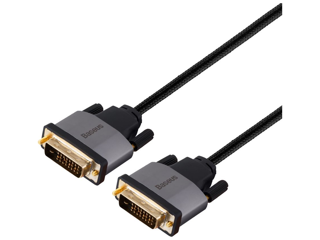 Кабель Baseus DVI CAKSX-Q Цвет Черно-Серый, 0G