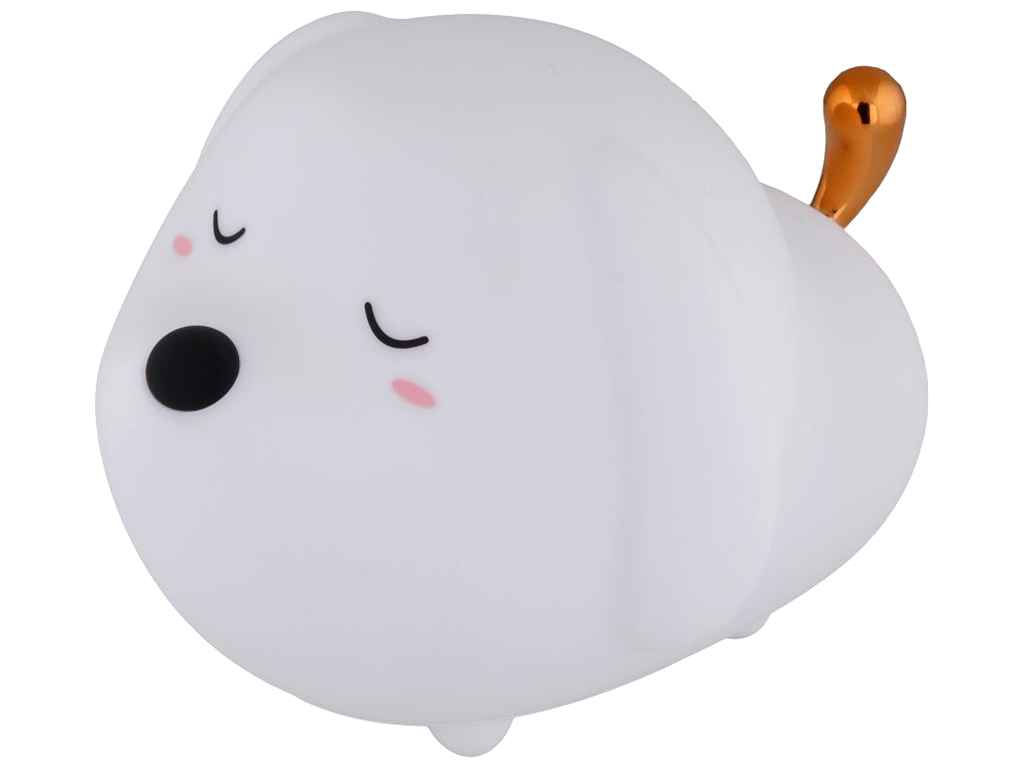 Нічник Baseus Cute Series Doggie Silicone Night Light DGAM-B Колір Білий, 02