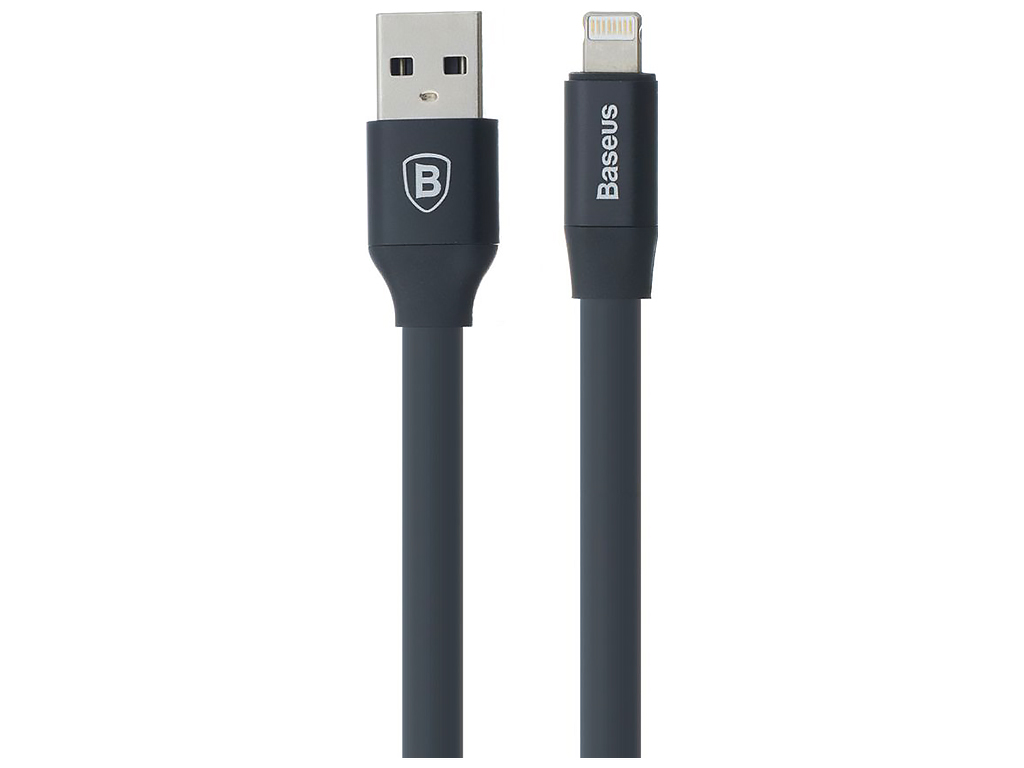 Кабель USB Baseus CALMBJ-B Lightning 23см, Чёрный