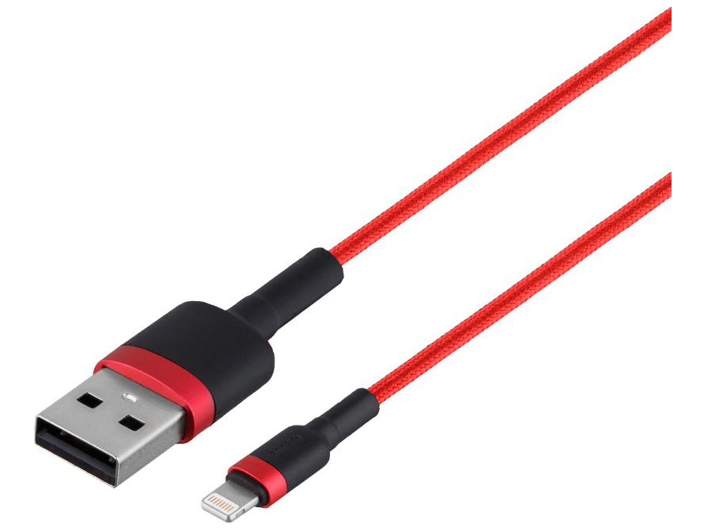 Кабель USB Baseus USB to Lightning 2.4A CALKLF-B Цвет Красный, 09