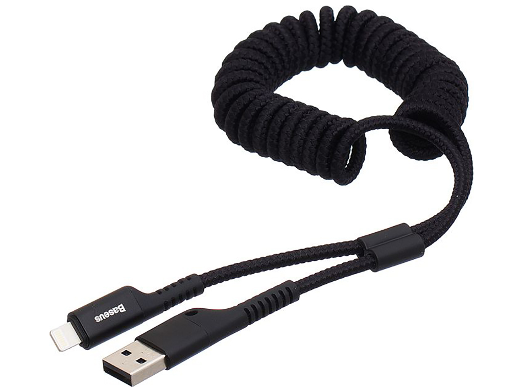Кабель USB Baseus CALSR Lightning Цвет Чёрный, 01