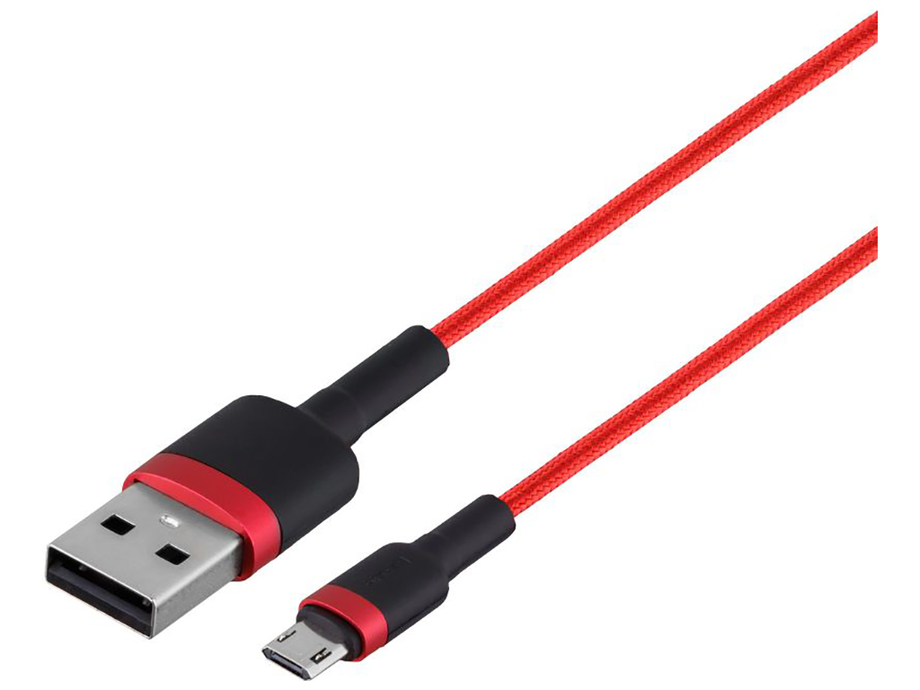 Кабель USB Baseus USB to Micro 1.5A 2m CAMKLF-C, Красно-Чорний