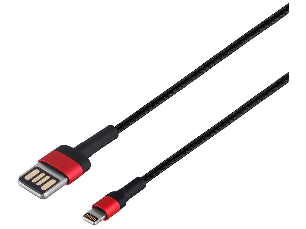 Кабель Baseus USB to Lightning 2.4A Calklf-g, Червоний