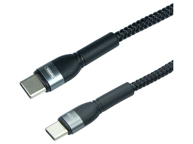 Кабель USB Remax RC-172 type C to type C 100W PD Цвет Чёрный