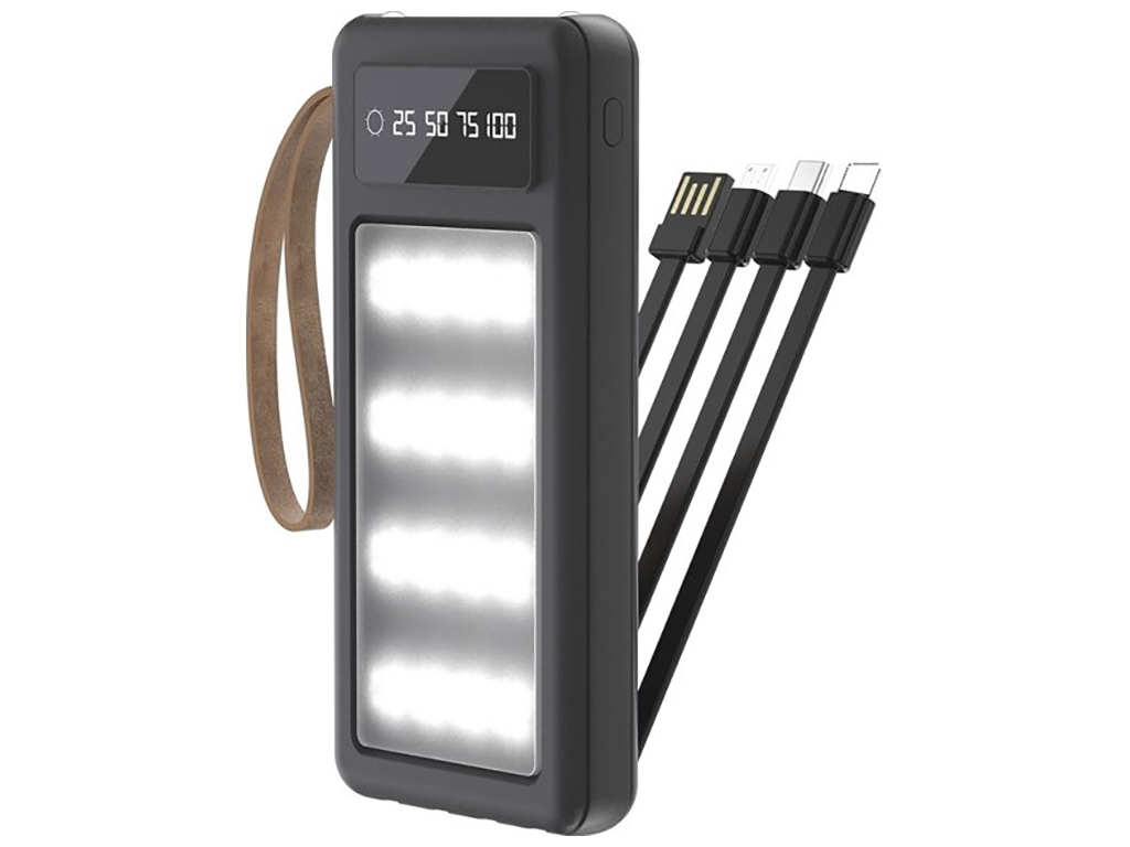 Універсальна Мобільна Батарея Kingleen PZX C162 50000 mAh Колір Чорний